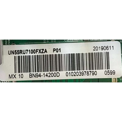KIT DE TARJETAS PARA TV SAMSUNG / MAIN BN94-14200D / BN41-02703A / FUENTE BN44-00932Q / L55E7_RHS / PANEL CY-NN055HGLV2H / MODELO UN55RU7100FXZA FA04 - Imagen 3